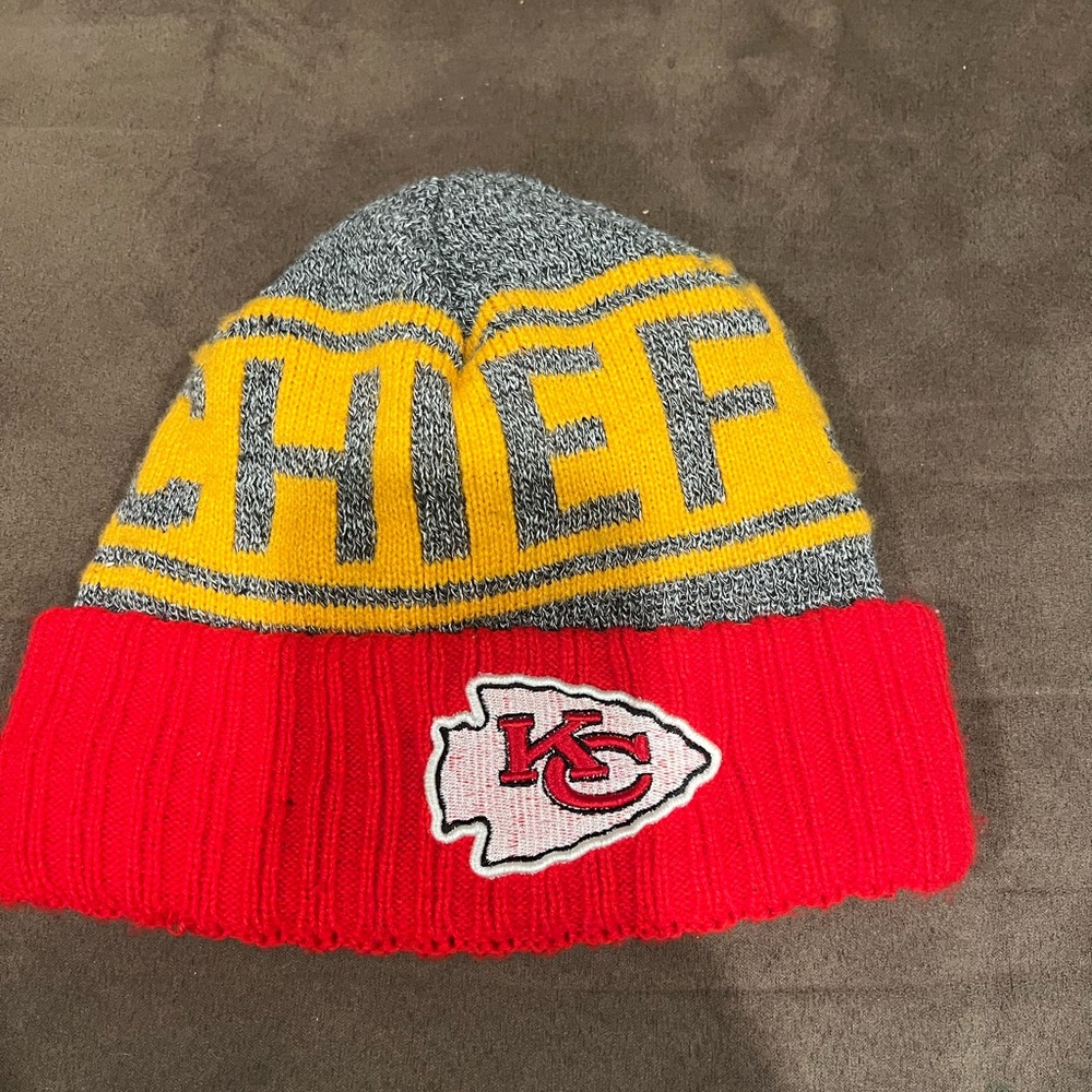 NFL NEW ERA KANSAS CITY CHIEFS BEANIE